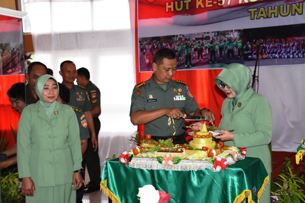 Peringati HUT Yang Ke 57 Korem 073/Makutarama, Danrem Tekankan Tentang Professionalime