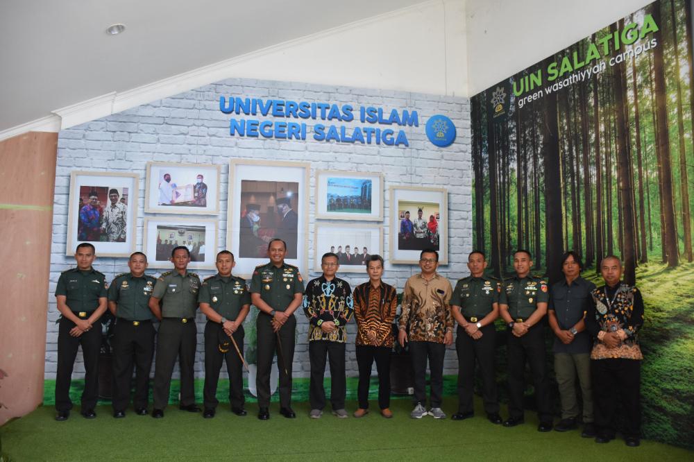 Danrem 073/Mkt Kunjungi Universitas Islam Negeri Salatiga