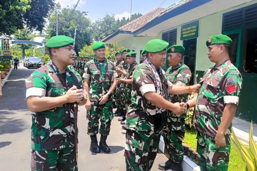 Danrem 073/Mkt : "Saya Bangga Kepada Kodim 0722/Kudus Atas Prestasi Yang Diraih"