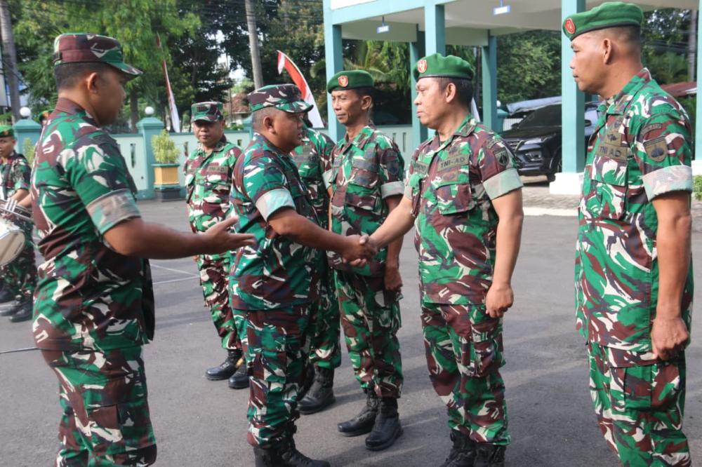 Danrem 073/Makutarama Tinjau Kodim 0718/Pati, Pastikan Kesiapsiagaan Pengamanan Wilayah