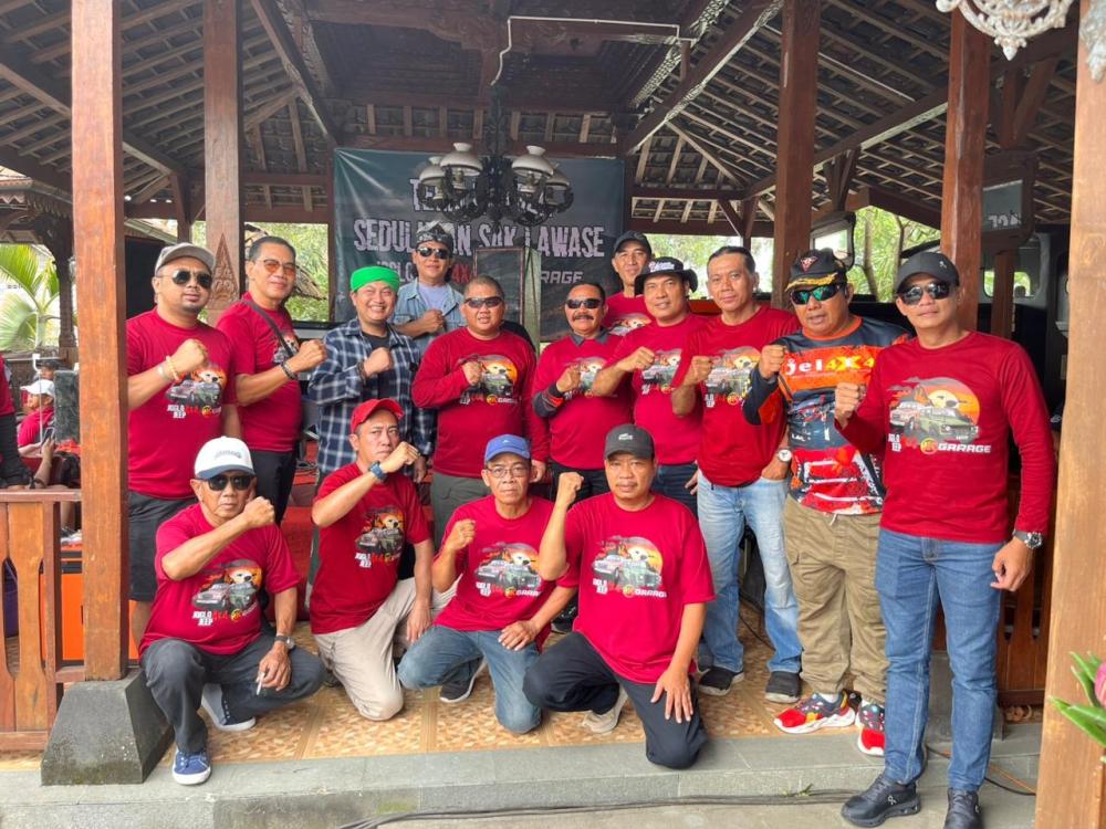 Danrem 073/Makutarama Ikut Panaskan Roda Persaudaraan : Ratusan Jeep Ramaikan Fun Off-road “Seduluran Selawase” di Salatiga