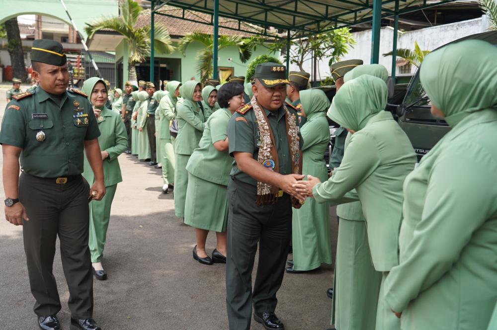 Danrem 073/Makutarama Kunjungi Kodim 0714/Salatiga