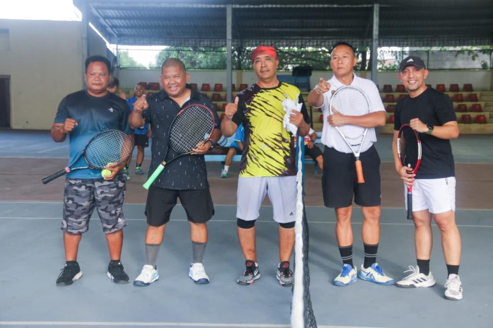 Danrem 073/Makutarama Laksanakan Olahraga Bersama di Kabupaten Pati