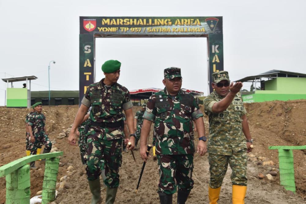 Danrem 073/Makutarama Tinjau Yon TP 937/Satria Kalijaga di Demak, Tekankan Disiplin dan Semangat Pengabdian