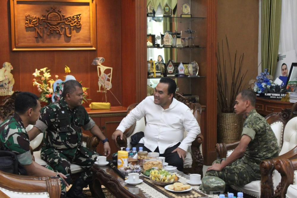 DANREM 073/MAKUTARAMA DAN BUPATI BLORA PERKUAT SINERGI PERCEPATAN PROGRAM STRATEGIS NASIONAL