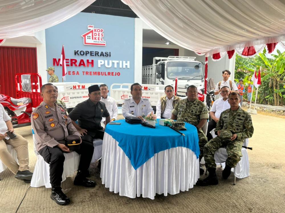 DANREM 073/MAKUTARAMA IKUTI VICON PERESMIAN OPERASIONALISASI 1.061 KDKM DI BLORA