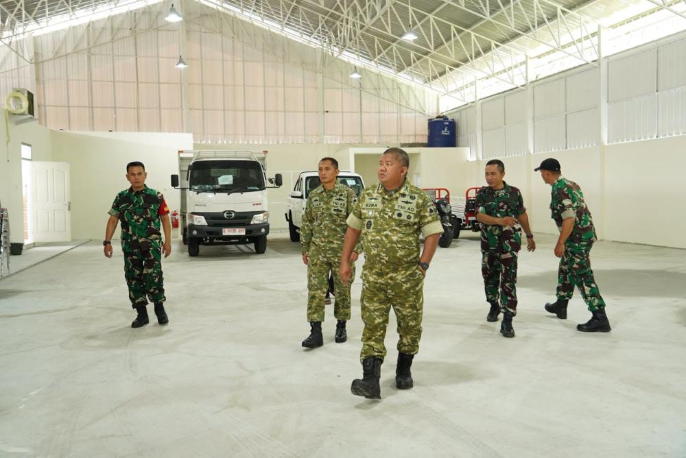 Danrem 073/Makutarama Cek Kesiapan KDKMP Bergas Jelang Kunjungan Menteri Koordinator Bidang Pangan