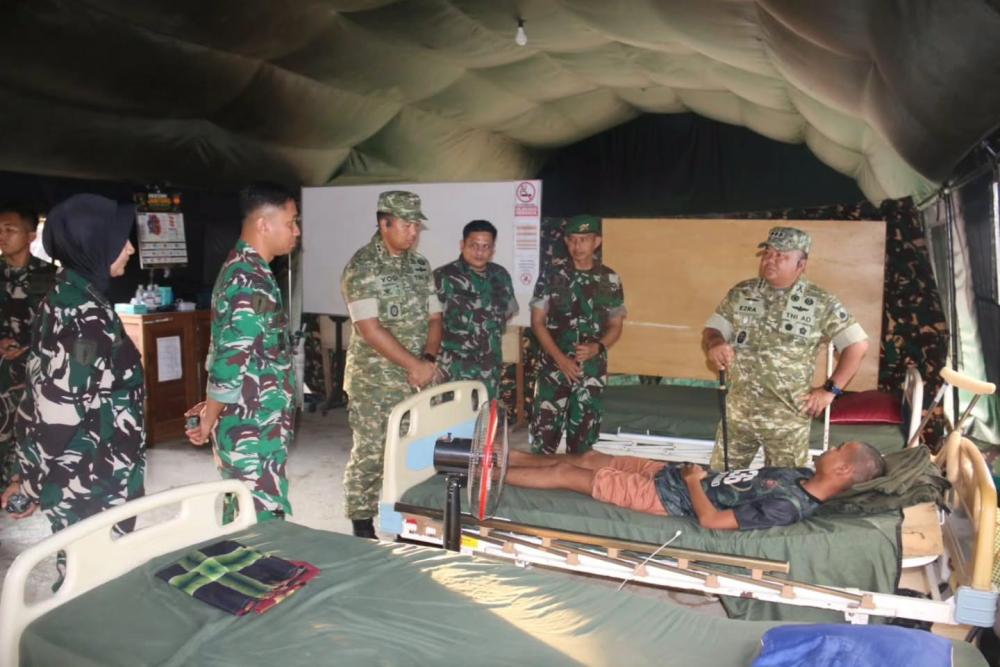 Danrem 073/Makutarama Laksanakan Pengecekan Kesiapan Yonif TP 936/WJ