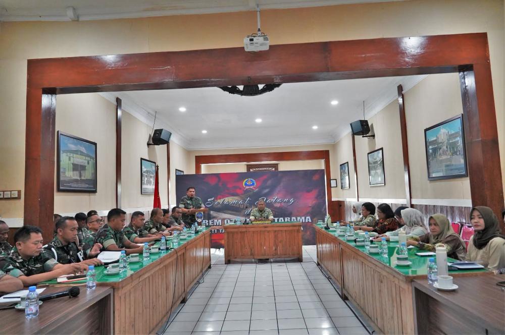 Danrem 073/Makutarama Pimpin Rakor Penyelenggaraan "Makutarama ToleRun 2026"