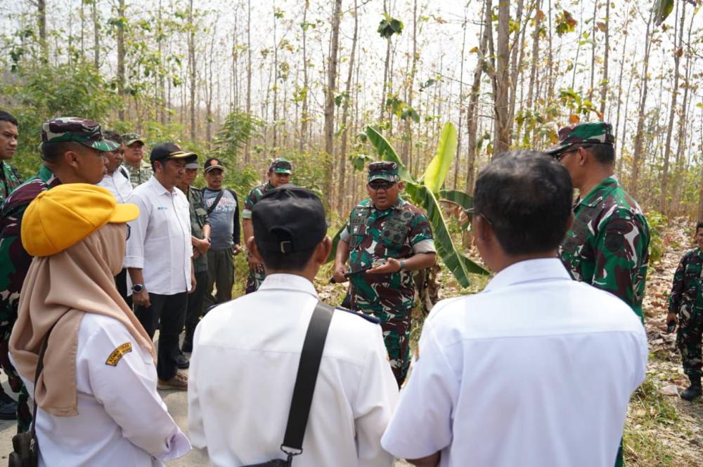 Danrem 073/Makutarama Tinjau Lokasi Rencana Pembangunan Yonif TP di Kabupaten Semarang