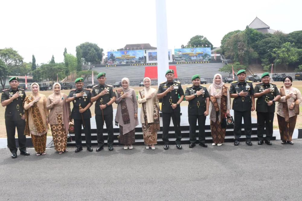 Danrem 073/Makutarama Hadiri HUT ke-76 Kodam IV/Diponegoro, Perkuat Semangat Pengabdian