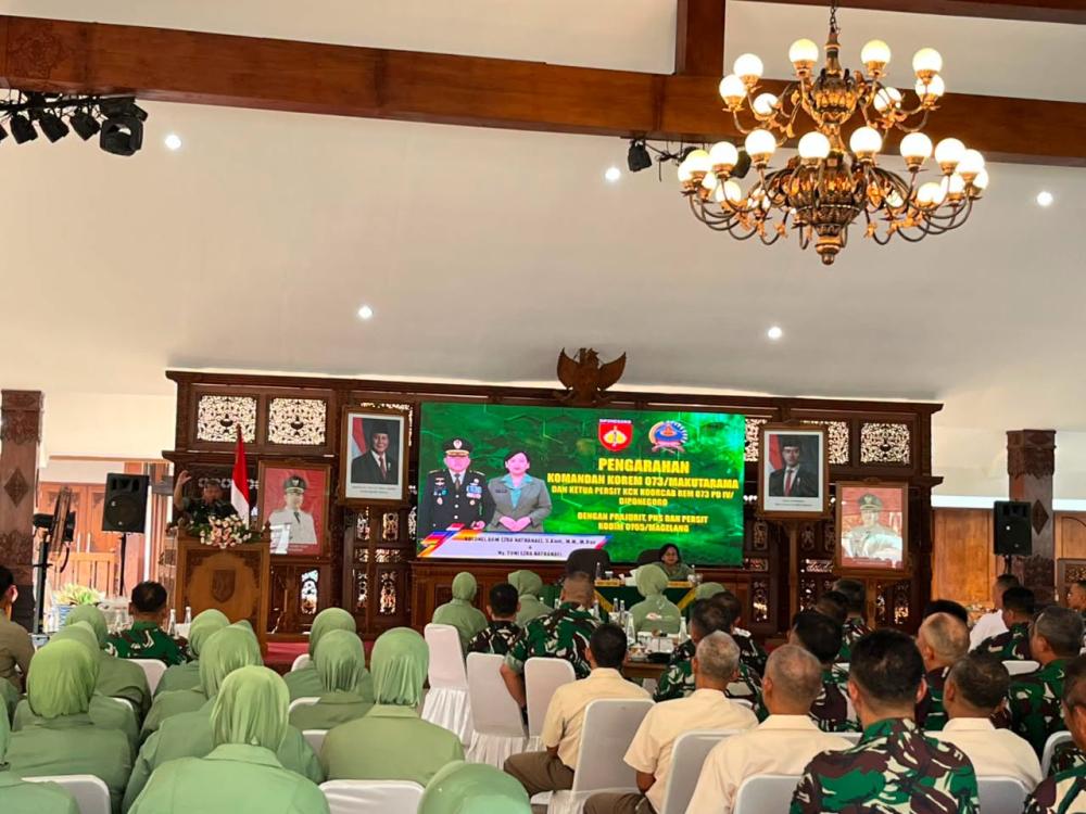 Bukan Sekadar Kunjungan, Danrem 073 Datang Merangkul Keluarga Baru di Kodim Magelang