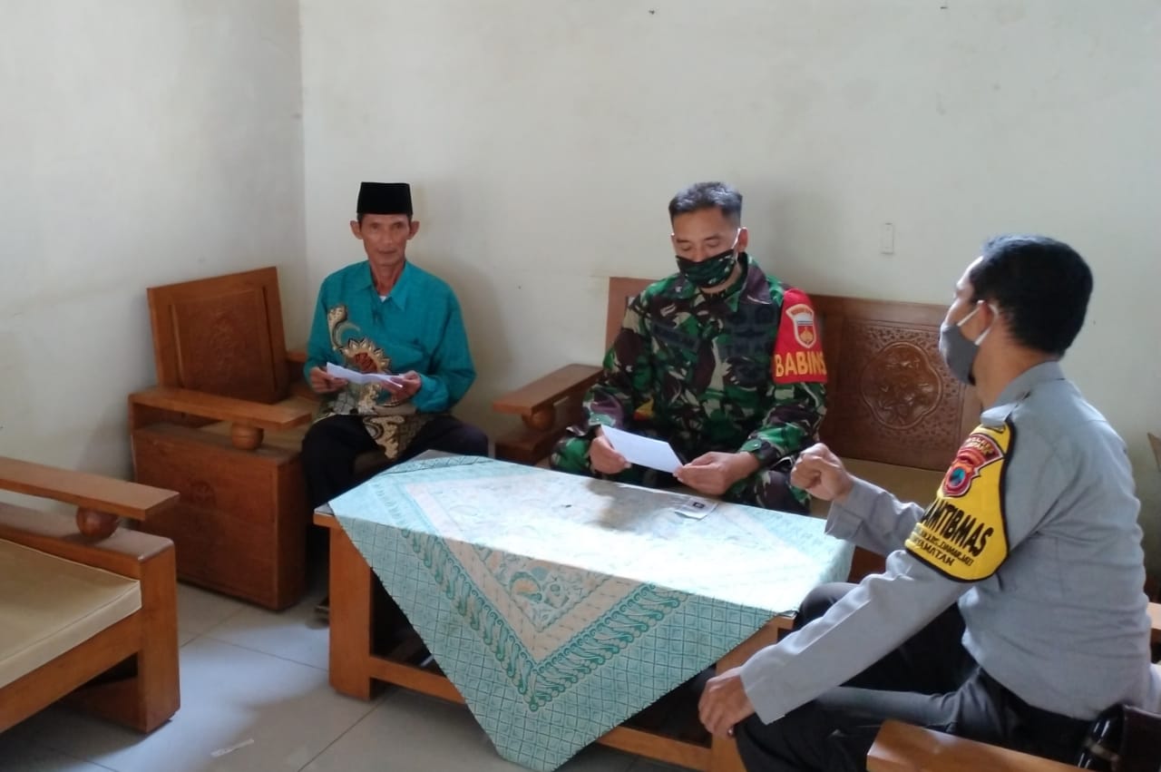 Peran Babinsa sangat diperlukan diwilayah Binaan ditengah Pandemi Covid-19 