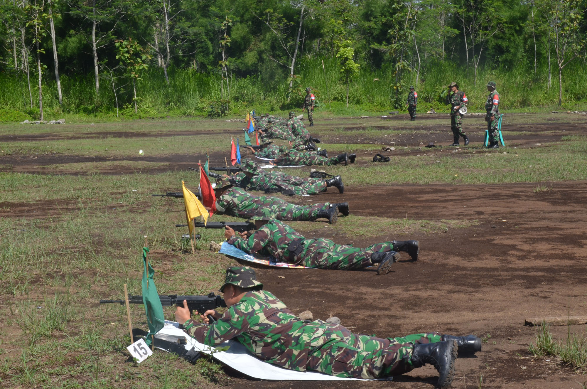 Korem 073/Makutarama Adakan Latihan Menembak