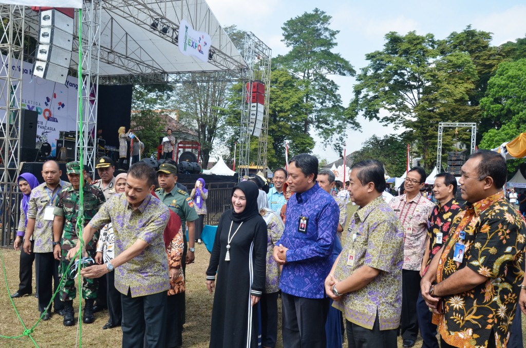 Kasrem Hadiri Pembukaan Salatiga Expo 2018