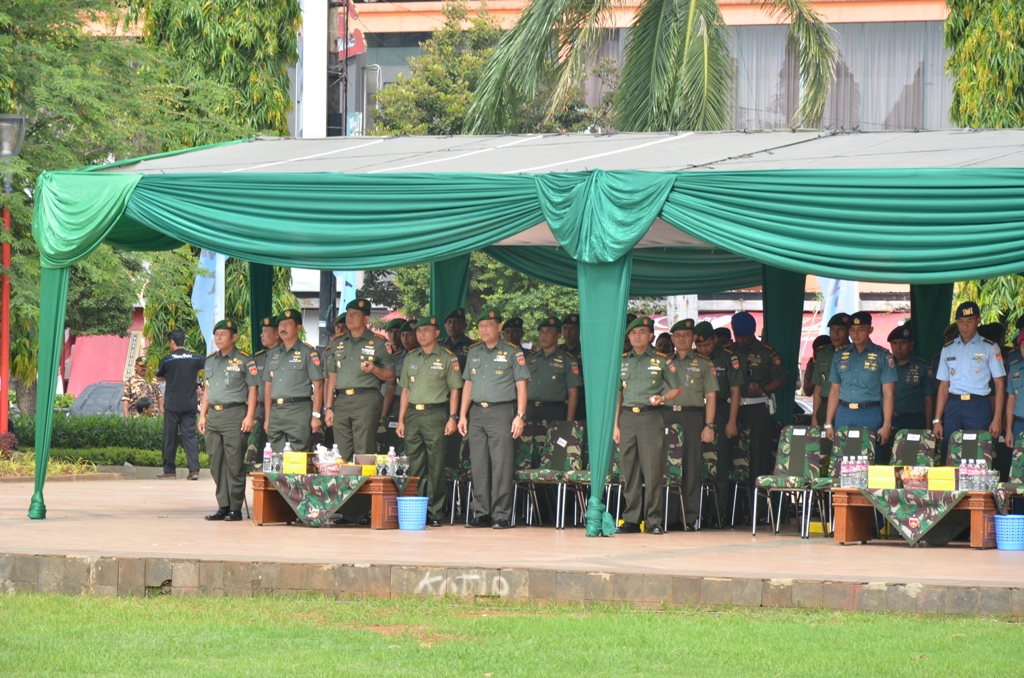 Danrem Hadiri Apel Kebangsaan FKPPI