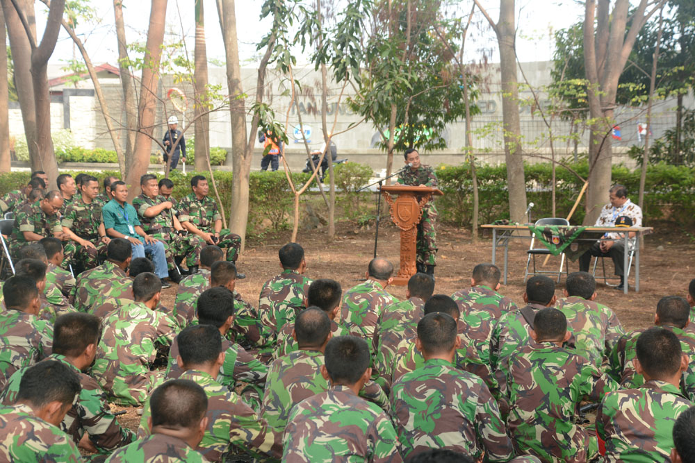 Yonif 410/Alugoro Laksanakan Latnistis 