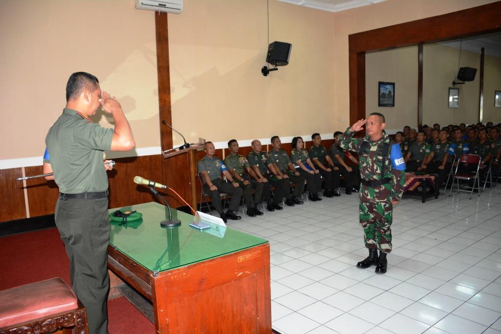 Korem 073/Makutarama Siap Laksanakan Latihan Penanggulangan Bencana Alam Dengan Sigap Dan Bukti Nyat