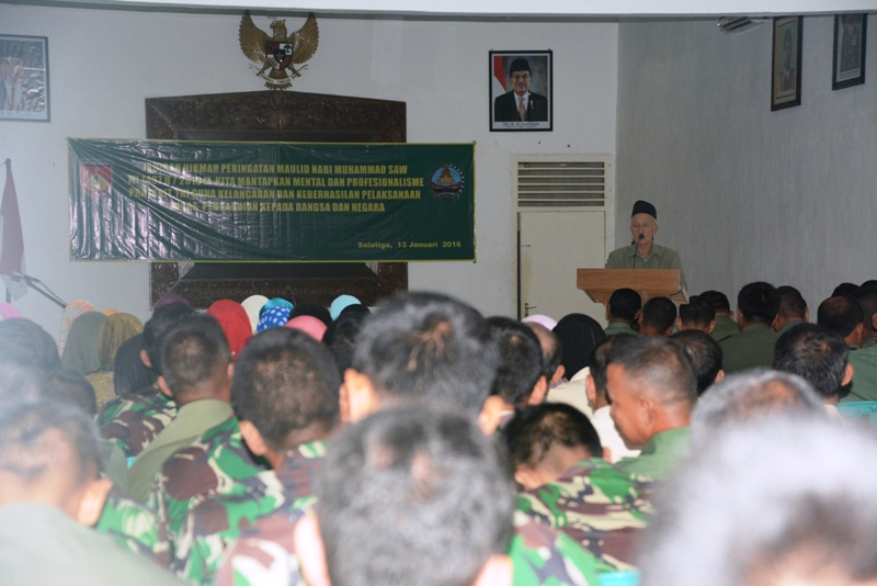 Korem Peringati Maulid Nabi   