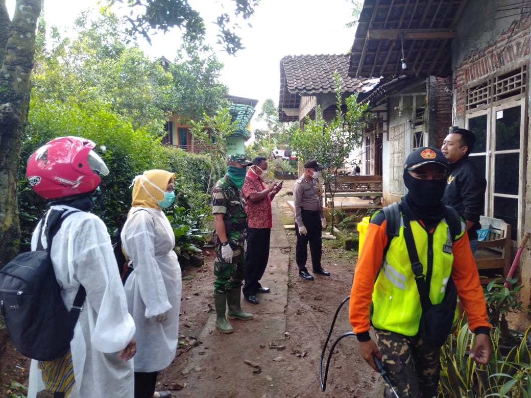 Peran Babinsa untuk mengantisipasi Penyebaran Covid-19 diwilayah