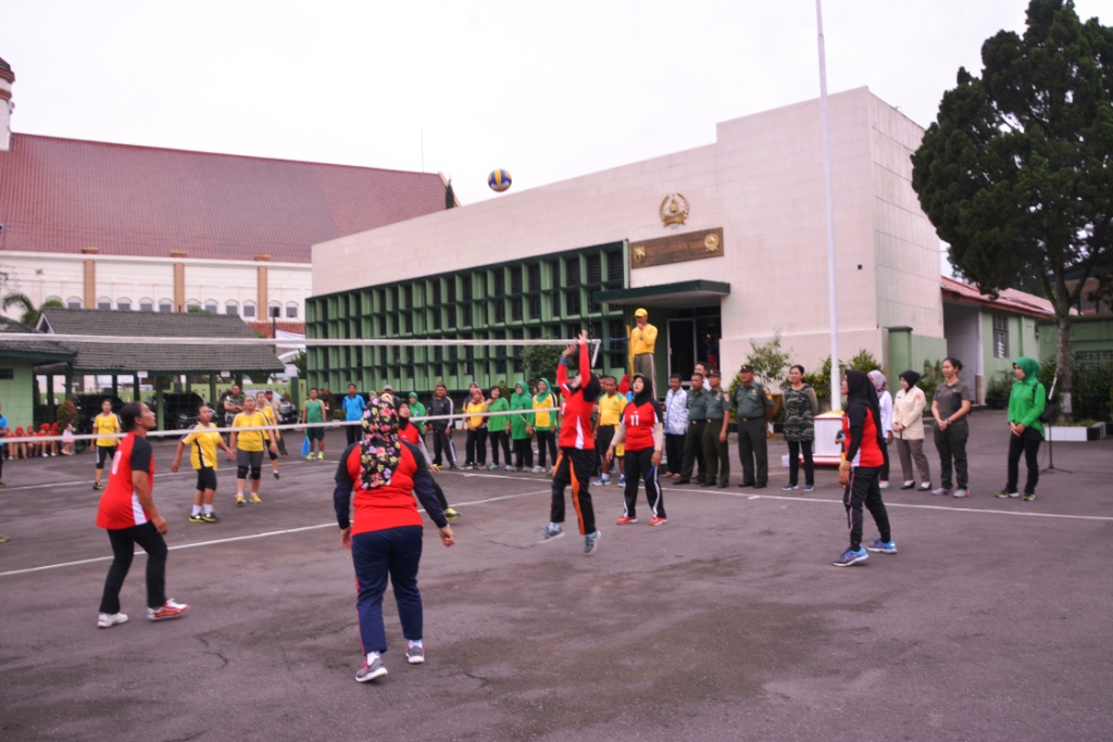 Pekan Olahraga Dan Seni Persit Koorcab Rem 073 Salatiga