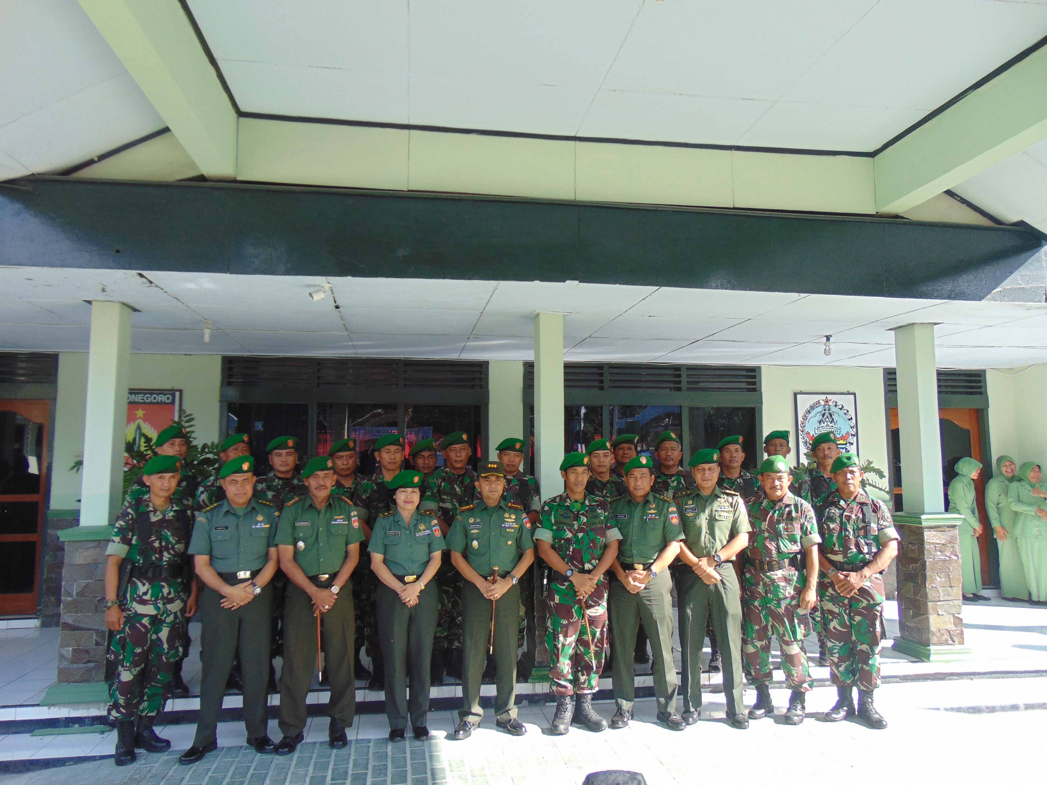 Danrem Makutarama Kunjungi Kodim Rembang