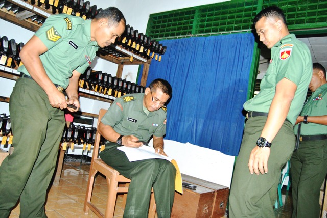 Tim Itdam Verifikasi Makorem Salatiga