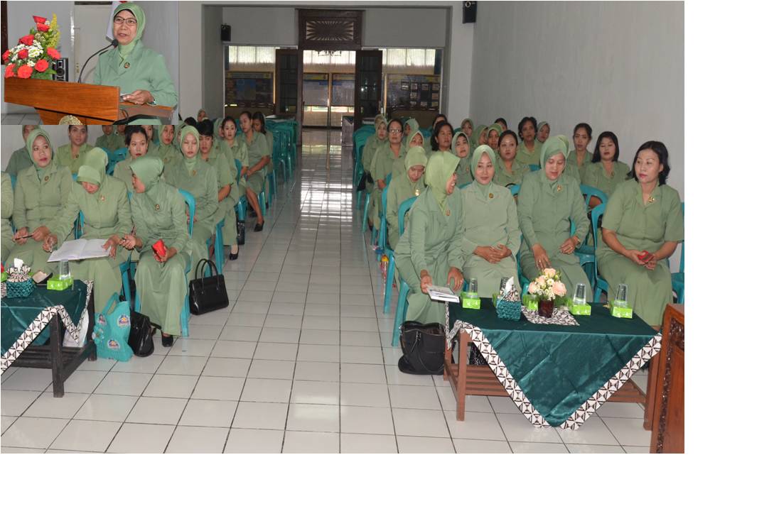 Pertemuan Persit di Aula Makorem