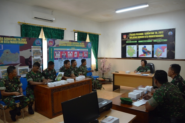 Penrem 073/Mkt Selenggarakan Rakor Publikasi Dan Peliputan