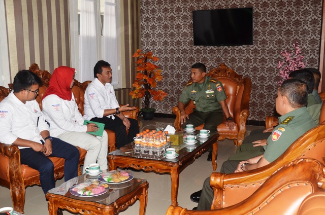 PT Semen Indonesia Kunjungi Korem 073/Mkt