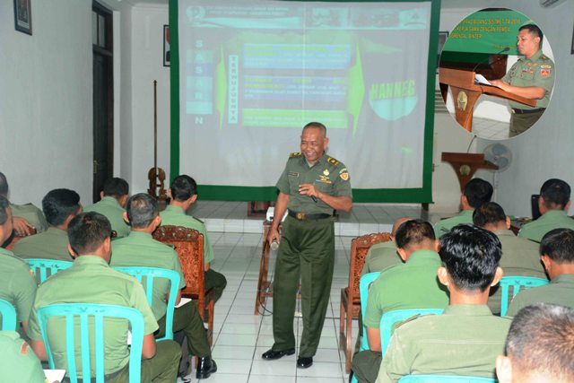 Korem 073/Makutarama Terima Kunjungan Tim Asnis Binter