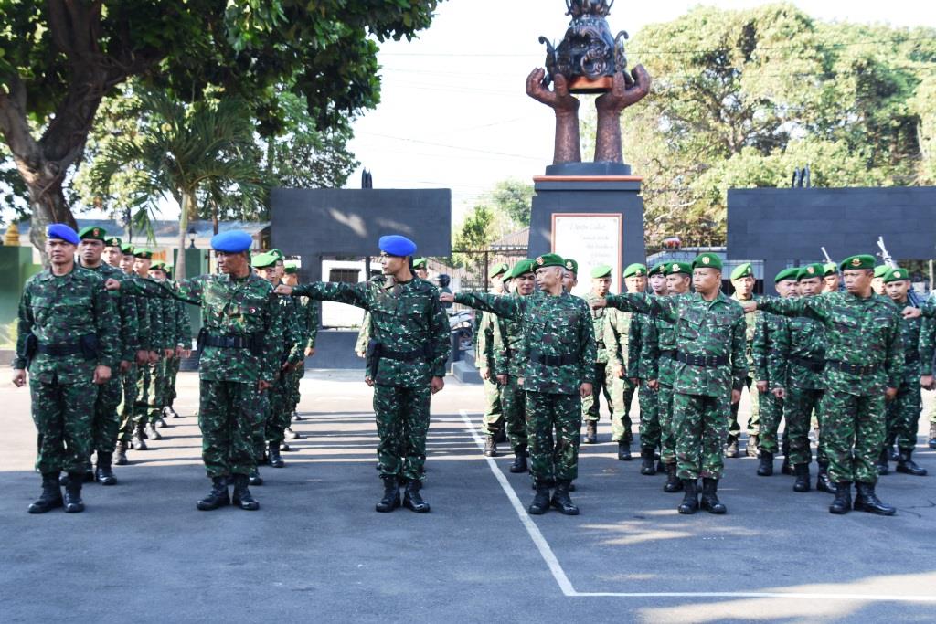 Latihan PBB, Tingkatkan Kedisiplinan Prajurit Korem Salatiga