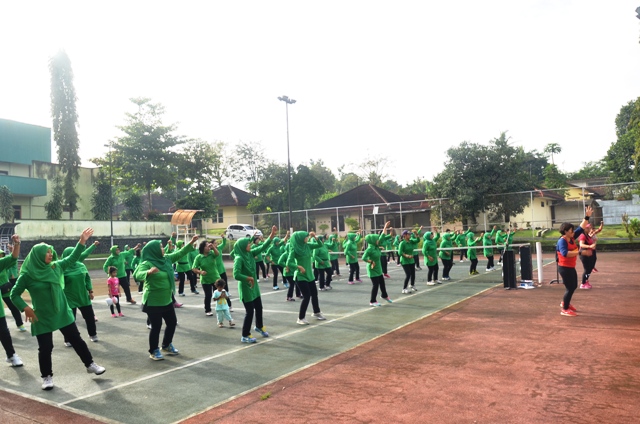 Jaga Kebugaran Tubuh Dengan Senam Bersama