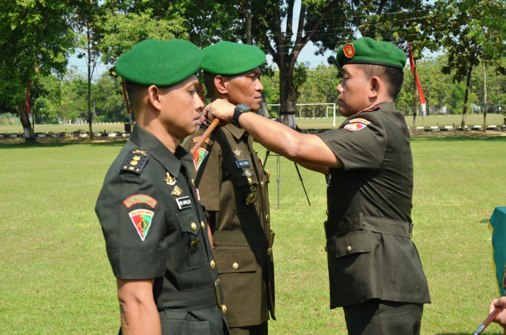 Danrem Salatiga Pimpin Sertijab Danyon 410/Alugoro