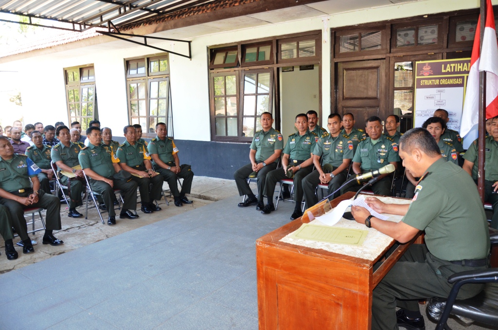 Korem Salatiga Asah Kemampuan Anggota Intel, Agar Pelaksanaan Tugas Dapat Berhasil