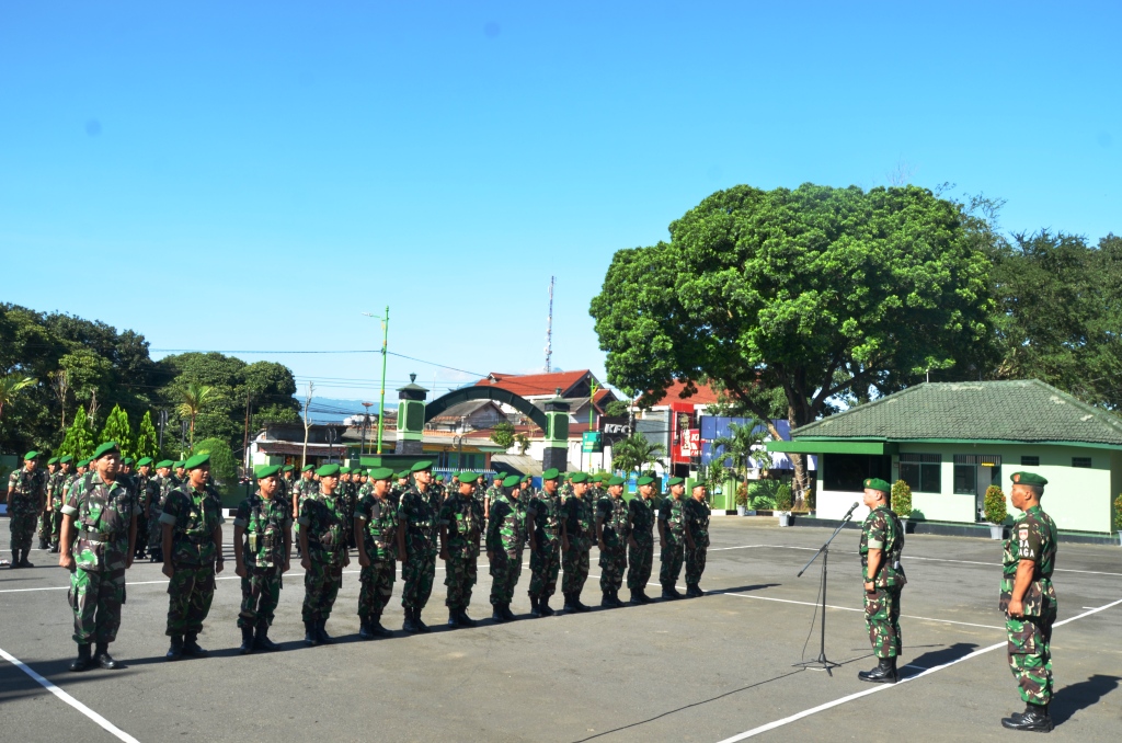 Korem 073/Makutarama Apel Siaga Sambut Natal dan Tahun Baru 2018